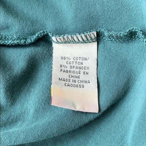 Teal RW Wrap Top - Picture 4 of 4